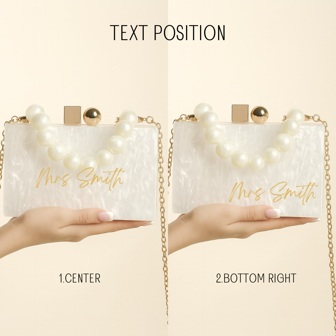 Maya Pearl Handle Clutch - Wifey Studio
