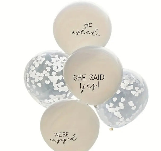 Balloons - 'She Said Yes' Set - Wifey Studio