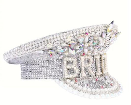 Bride Rhinestone Hat - Wifey Studio
