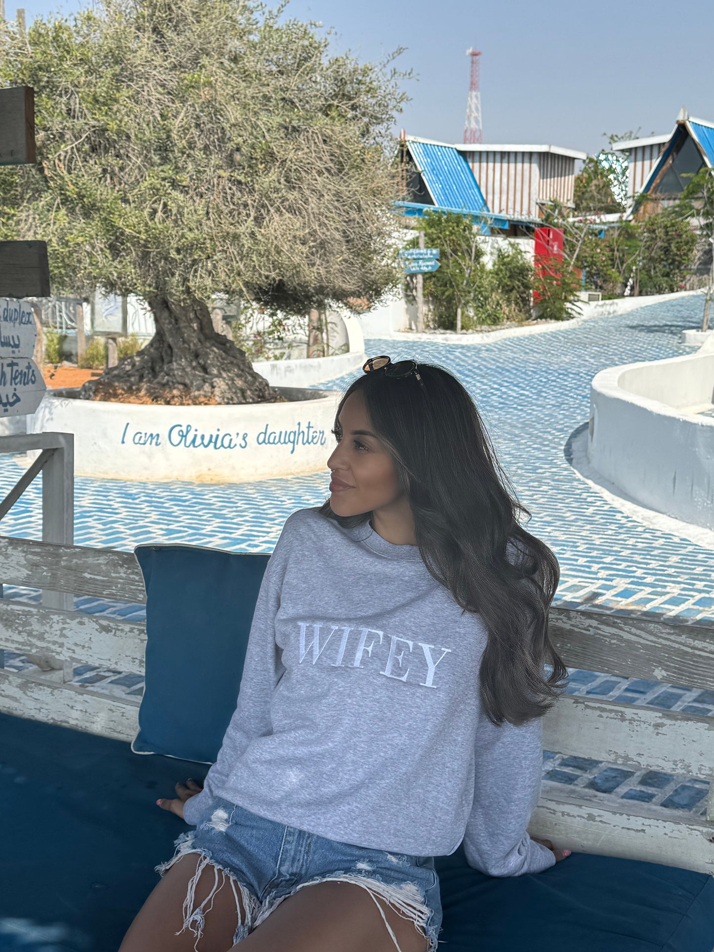 WIFEY Sweatshirt - Grey - Wifey Studio