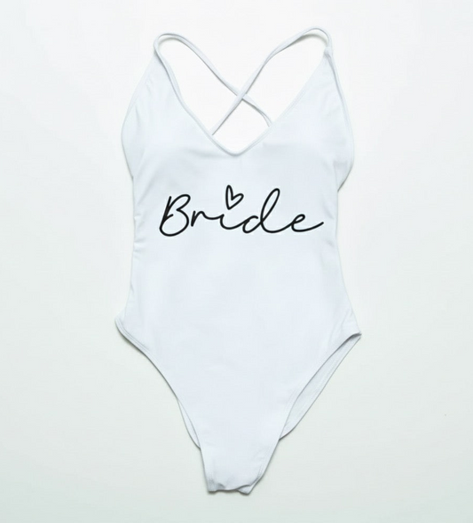 Bride One-Piece Swimsuit