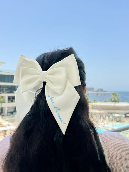 Satin Bow - Large - Wifey Studio
