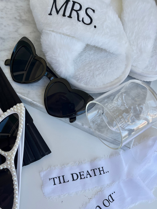 'Til Death Do Us Party' Shot Glass