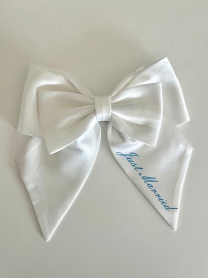 Satin Bow - Large - Wifey Studio