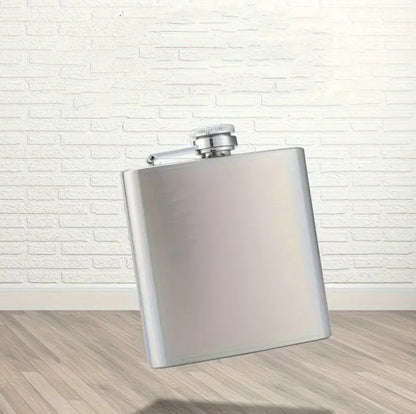 Hip Flask - Silver - Wifey Studio