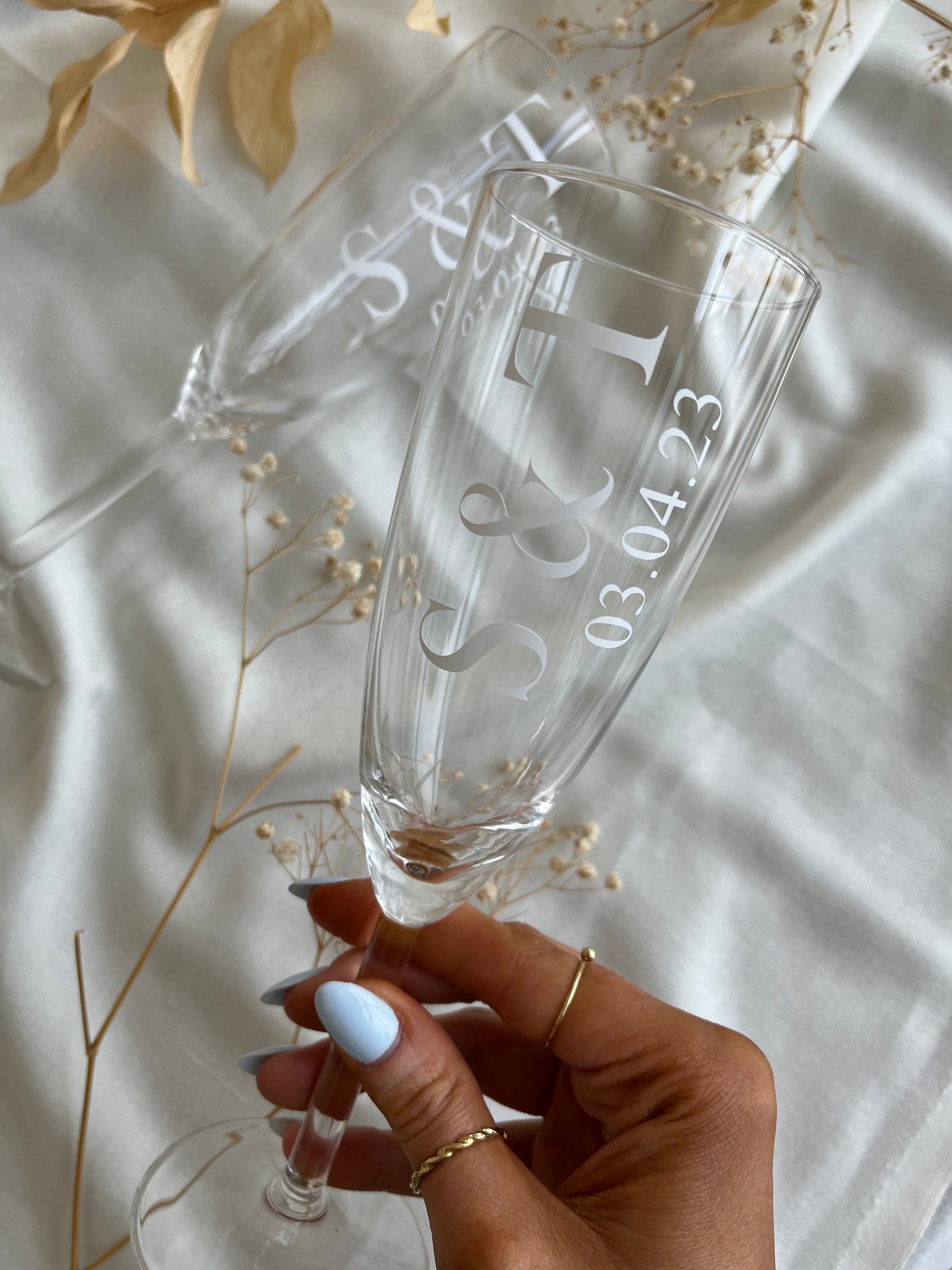 Champagne Glass - Classic - Wifey Studio