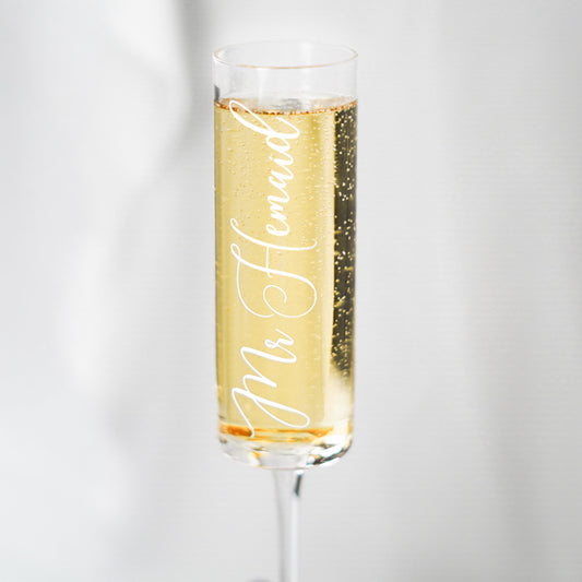 Champagne Glass - Tall - Wifey Studio