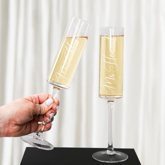 Champagne Glass - Tall - Wifey Studio
