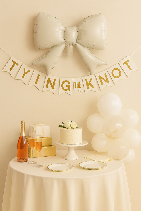Balloons - 'Tying the Knot' Bow - Wifey Studio