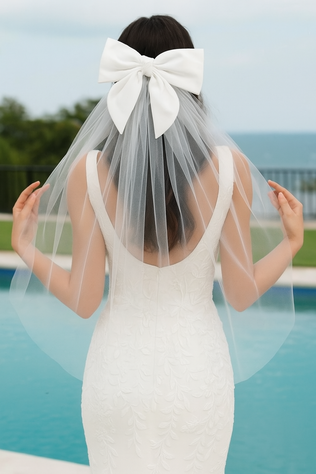 Veil - Bow - Wifey Studio