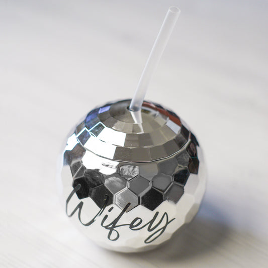 Disco Ball Cup - Wifey Studio
