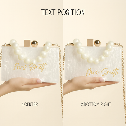 Maya Pearl Handle Clutch - Wifey Studio