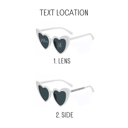 Heart Sunglasses - Wifey Studio