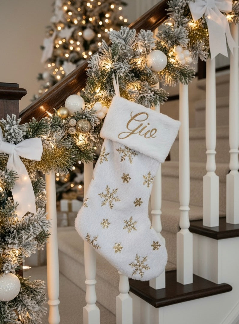 Personalised Christmas Stocking - Wifey Studio