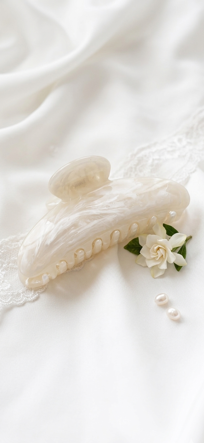 Hair Clip - Marble - Wifey Studio