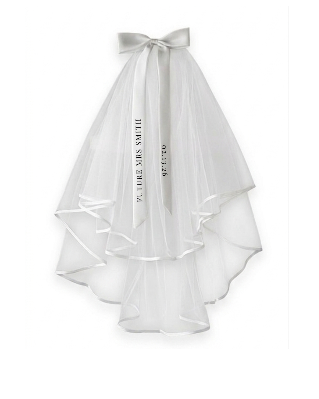 Veil with Bow - Wifey Studio