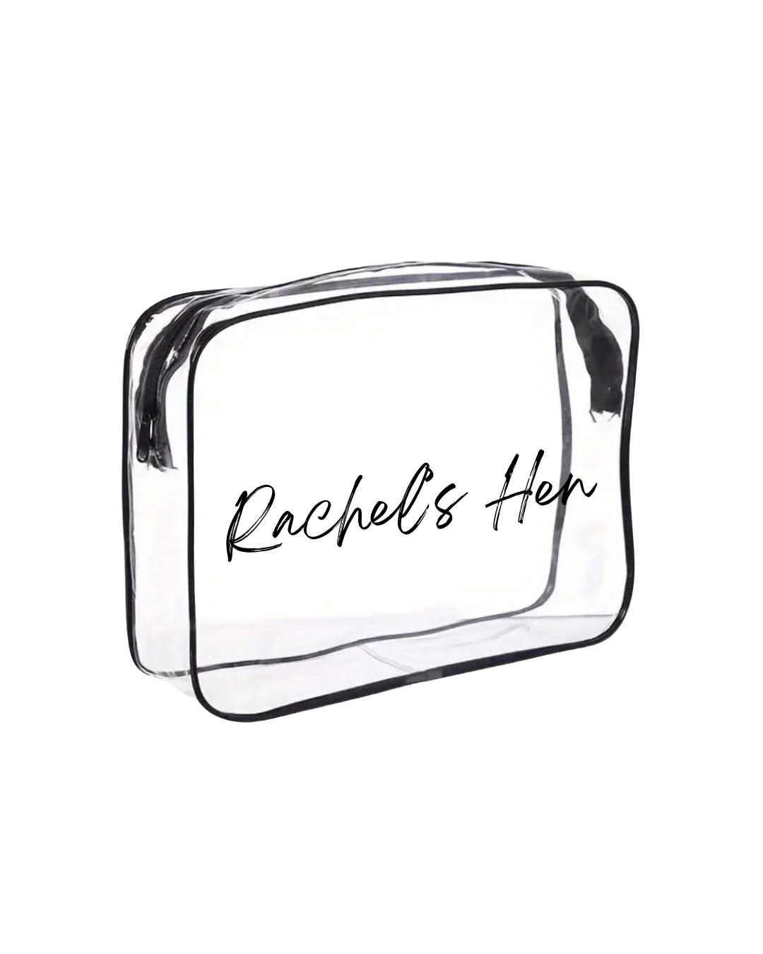 Clear Travel Make-Up Bag