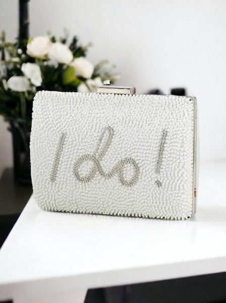 Clutch Bag - 'I DO' - Wifey Studio