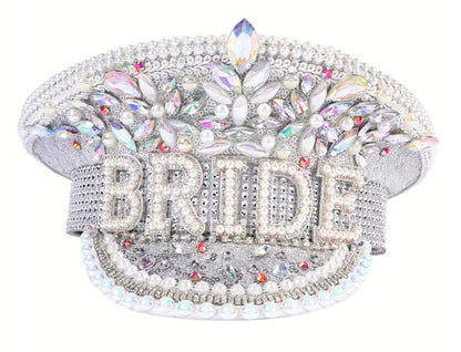 Bride Rhinestone Hat - Wifey Studio