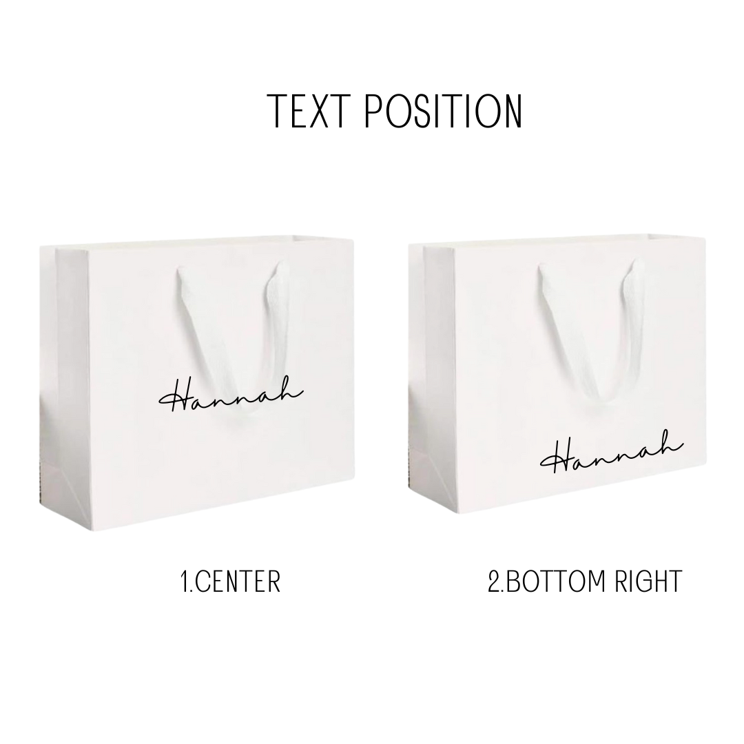 Gift Bag - Small White - Wifey Studio