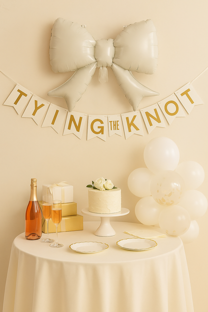 Balloons - 'Tying the Knot' Bow - Wifey Studio
