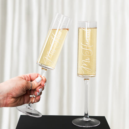 Champagne Glass - Tall - Wifey Studio