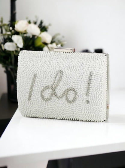 Clutch Bag - 'I DO' - Wifey Studio